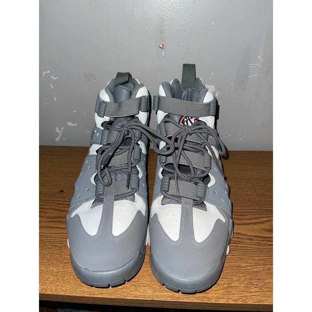 Nike Air Max CB 34 Charles Barkley Grey White Mens Basketball Shoes Size 11